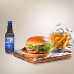 Chicken BBQ Burger Combo